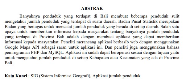 contoh abstrak jurnal contoh abstrak jurnal