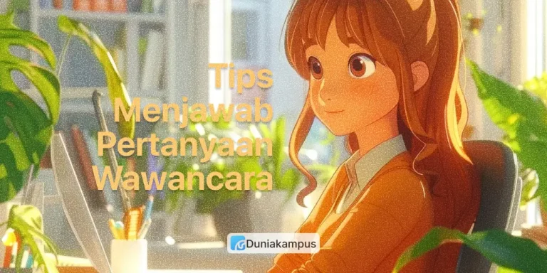Contoh Jawaban Alasan Layak Menerima Beasiswa Tidak Mampu
