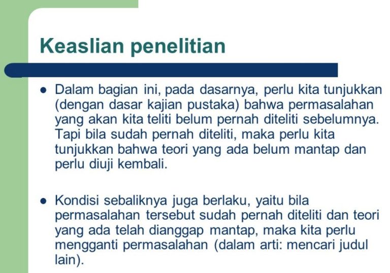 Apa Itu Keaslian Penelitian Skripsi Ini Contohnya Apa itu keaslian penelitian skripsi ini contohnya