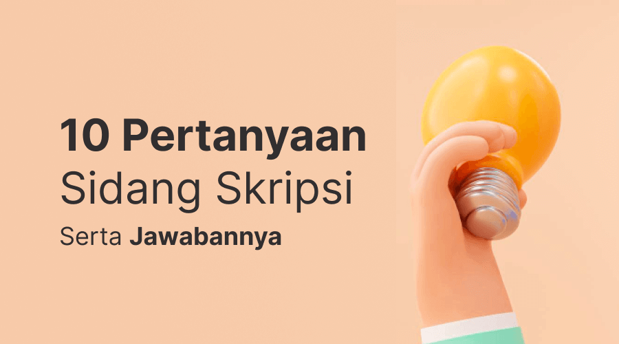 Pertanyaan Sidang Skripsi