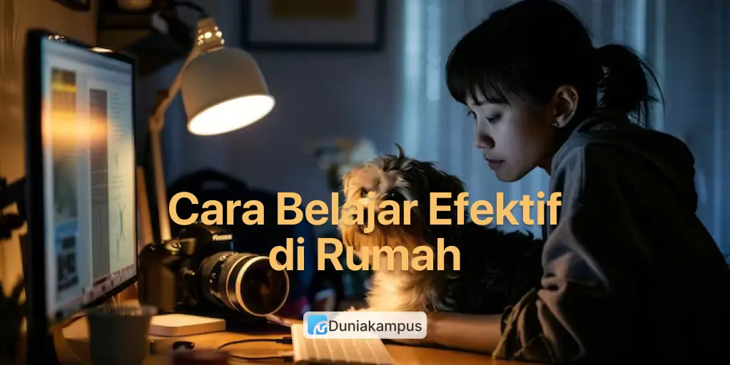 Cara Belajar Efektif di Rumah