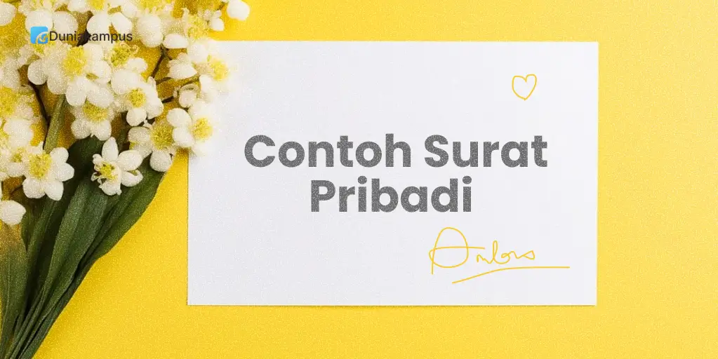 Contoh Surat Pribadi